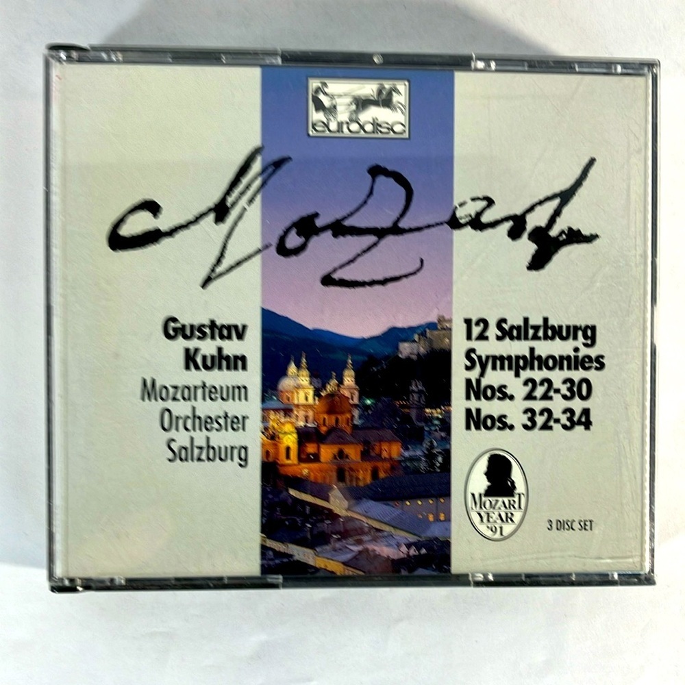 Mozart 12 Salzburg Symphonies 3 CDs